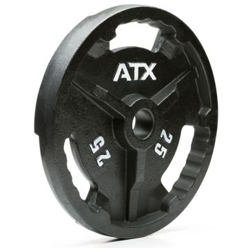 ATX® Hantelscheiben 3-Grip - Guss 50 mm - 0,5 bis 25 kg