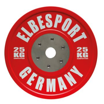 ELBESPORT Competition Bumper Plates - 5 bis 25 kg