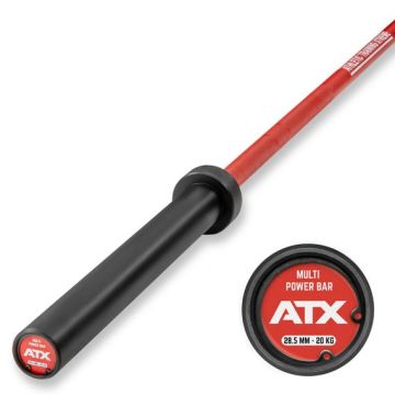  ATX® Cerakote Multi Bar - Langhantelstange in Fire Red