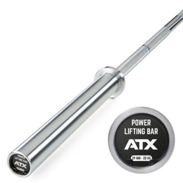 ATX® Warrior Powerlifti'ng Bar - Kraftdreikampfhantel Chrom