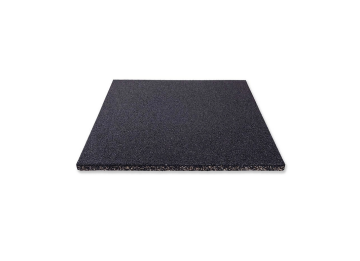 Gymfloor Gewichthebermatte Heavy Weight 250 / 101x101x4 cm - schwarz